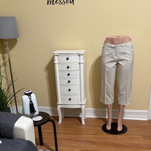 The Limited Beige Cropped Trousers - Picture 1 of 9